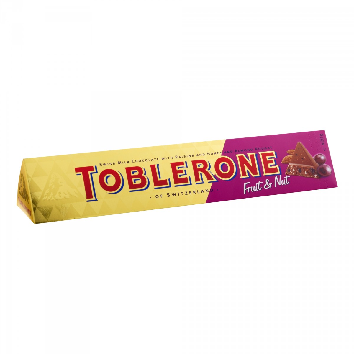 Toblerone fruit deals and nut