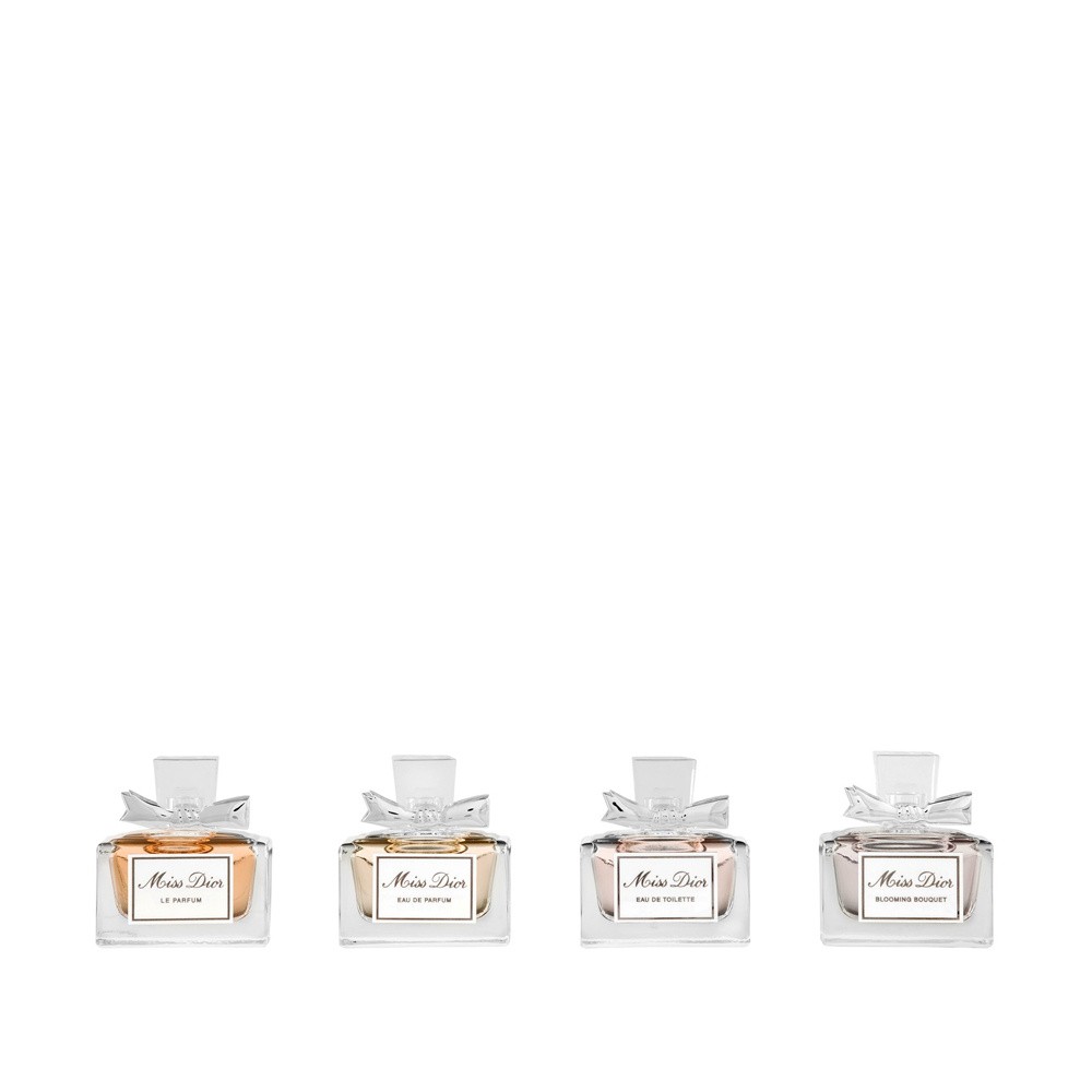 Set of Miniature Miss Dior Perfumes Aelia Duty Free