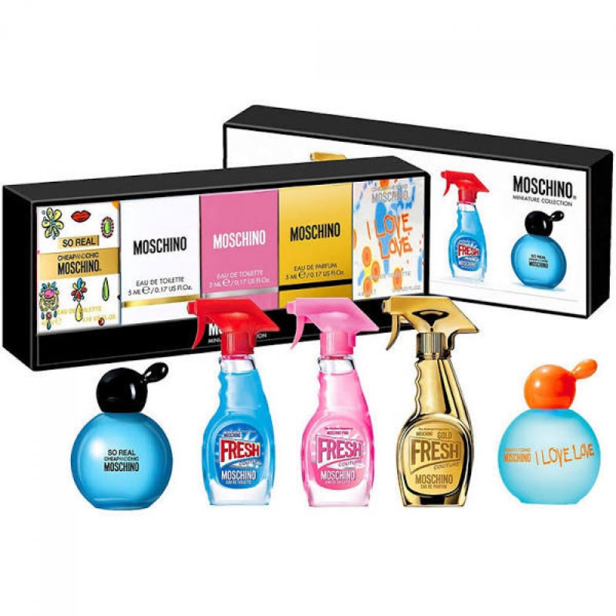 Moschino Variety By Moschino 5 Piece Mini Set For Women Aelia