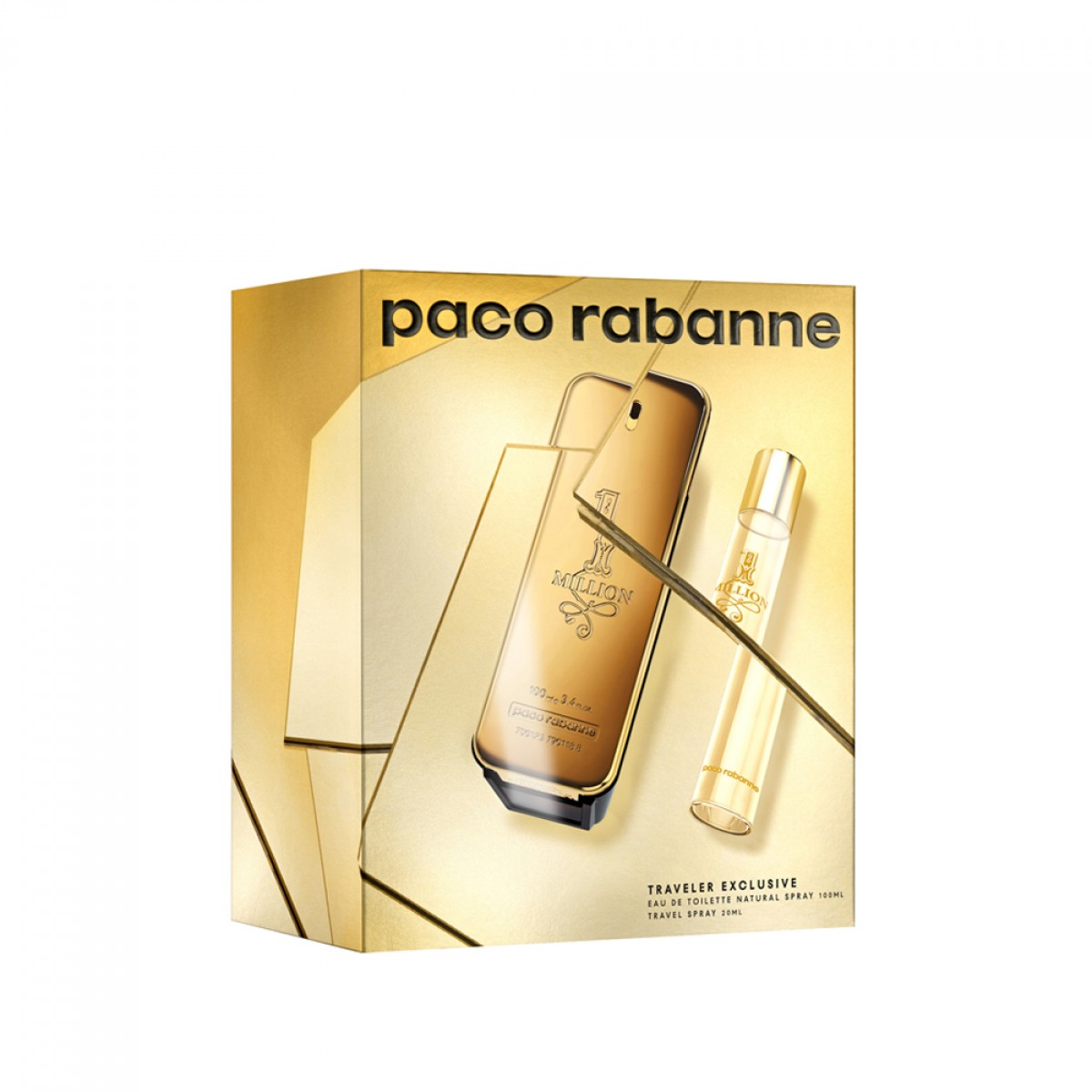 Paco rabanne 1 million travel 2025 size