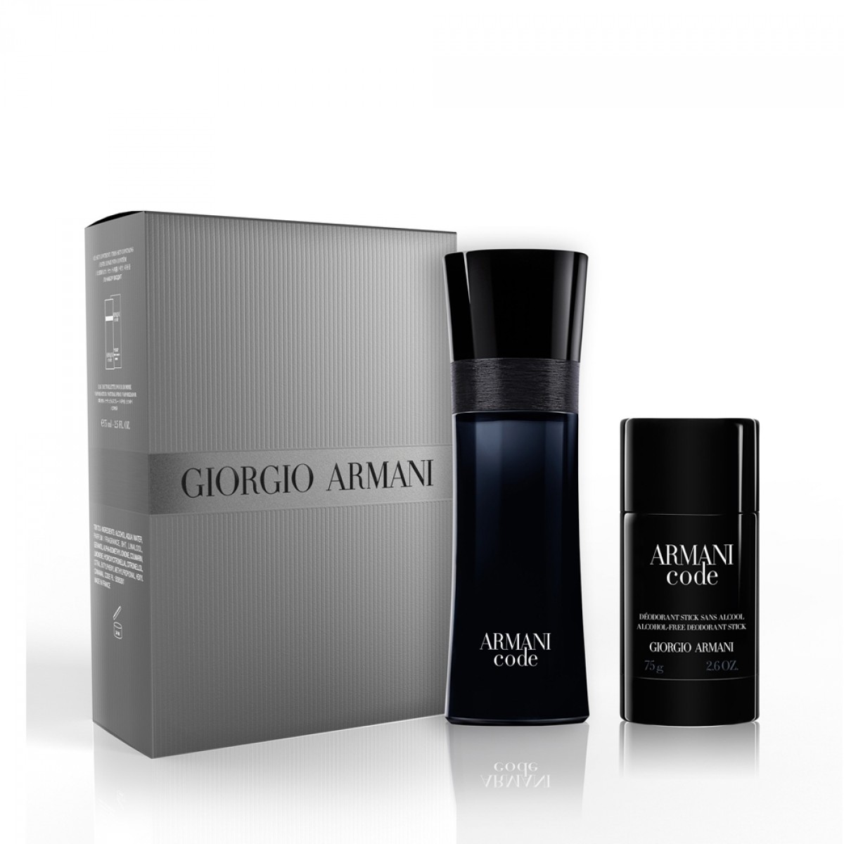 Armani code store set