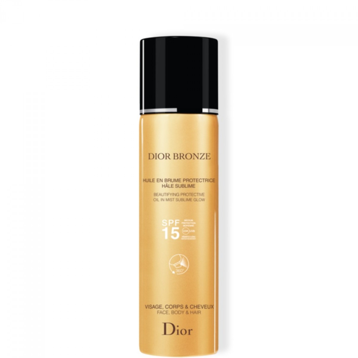Dior Bronze Beautifying Protective Oil in Mist Sublime Glow SPF 15